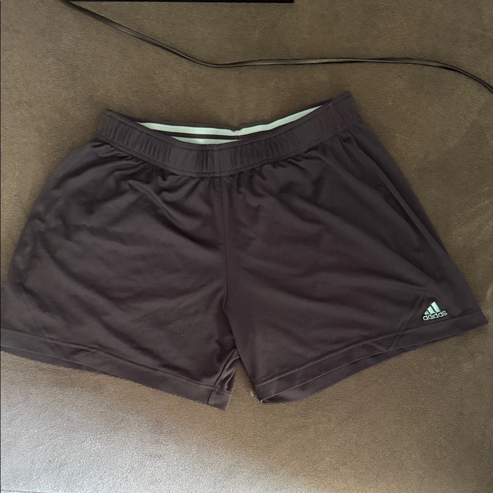 Adidas Women's Dark Gray Athletic Shorts